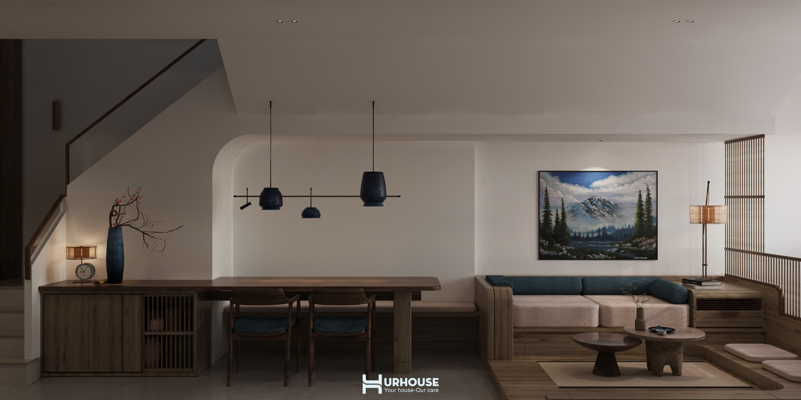 Phong Cách Japandi – Thiết Kế Nội Thất Tối Giản Với Màu Gỗ Tự Nhiên