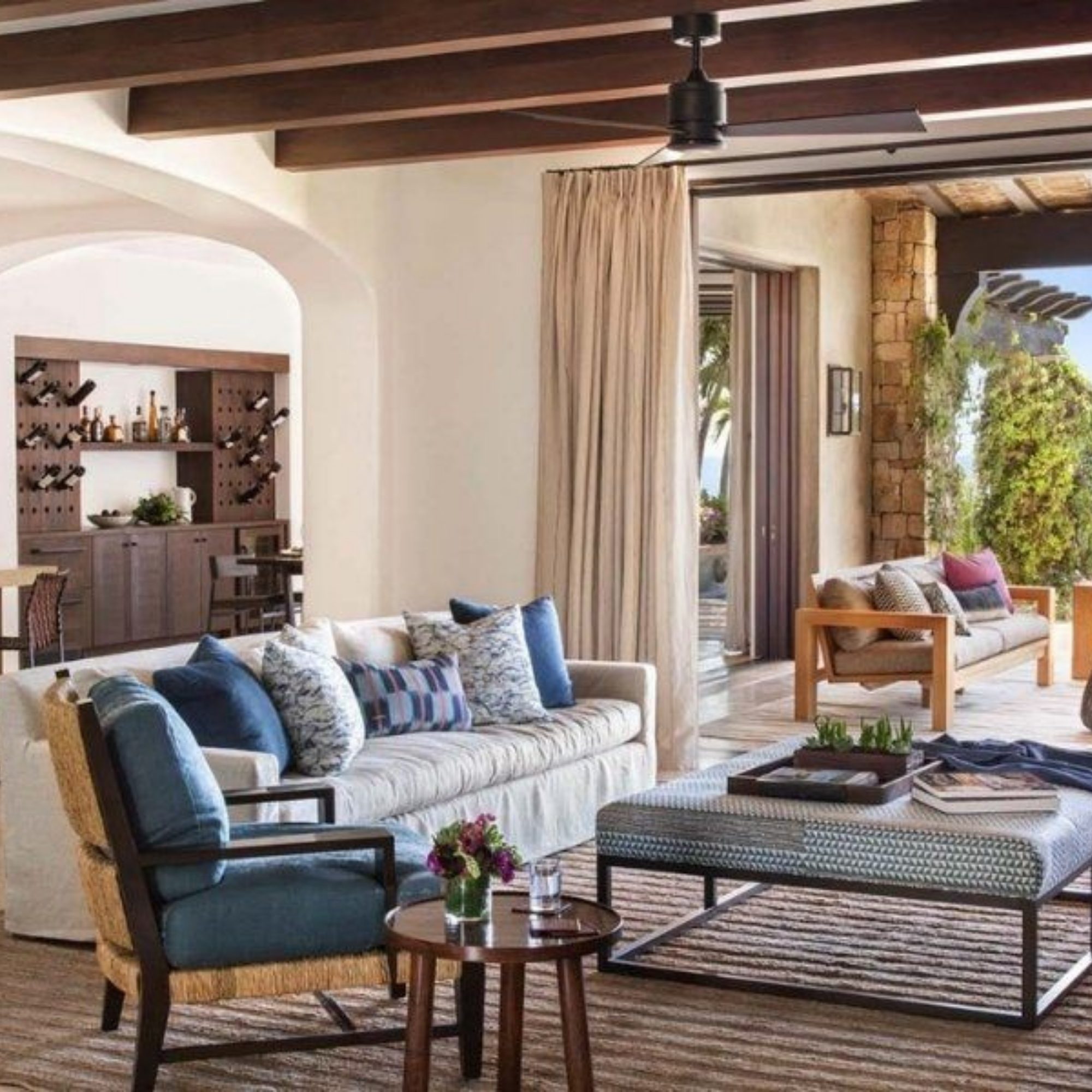 PHÒNG KHÁCH PHONG CÁCH ĐỊA TRUNG HẢI – XU HƯỚNG NĂM 2026