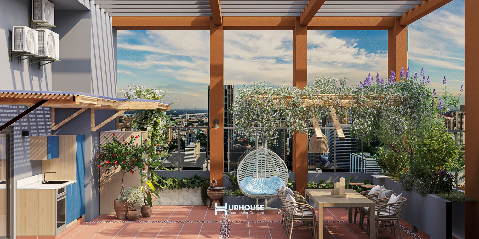 Dự án Duplex Garden - Liza's House 10 Duplex Garden