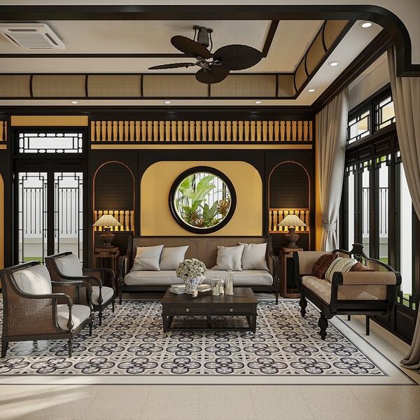 5 MÓN NỘI THẤT PHONG CÁCH INDOCHINE ĐẸP VÀ SANG 1 5 MÓN NỘI THẤT PHONG CÁCH INDOCHINE ĐẸP VÀ SANG