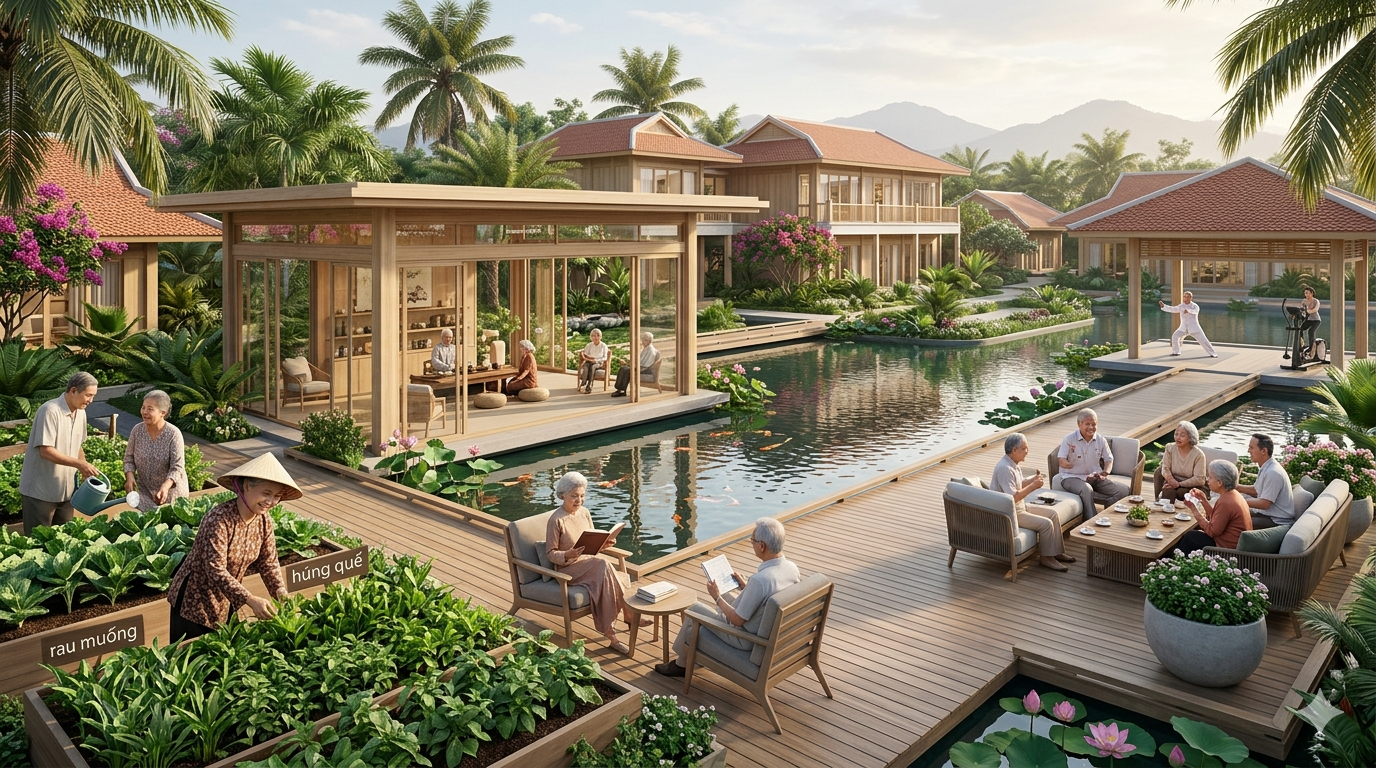 5 XU HƯỚNG THIẾT KẾ RESORT: NGHỈ DƯỠNG XANH, BỀN VỮNG VÀ GẮN KẾT THIÊN NHIÊN
