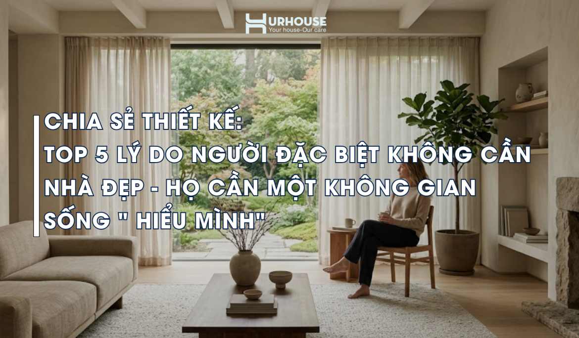 không gian sống hiểu mình trong thiết kế nội thất cá nhân hóa