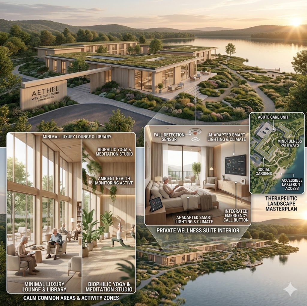 Thiết kế resort theo xu hướng slow travel với không gian thiền và đường dạo bộ