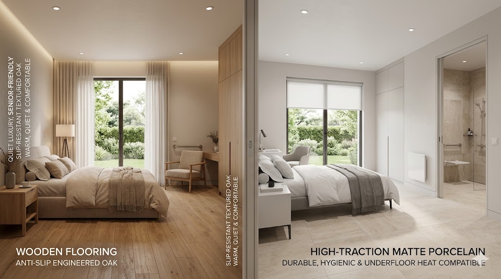 VẬT LIỆU GỖ: 5 GIẢI PHÁP AN TOÀN VÀ TỐI ƯU SỨC KHOẺ TRONG THIẾT KẾ NHÀ Ở CHO NGƯỜI CAO TUỔI 2 VẬT LIỆU GỖ: 5 GIẢI PHÁP AN TOÀN VÀ TỐI ƯU SỨC KHOẺ TRONG THIẾT KẾ NHÀ Ở CHO NGƯỜI CAO TUỔI